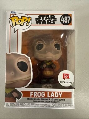 Funko POP! Star Wars Frog Lady - Brown, Tan & Orange Accents